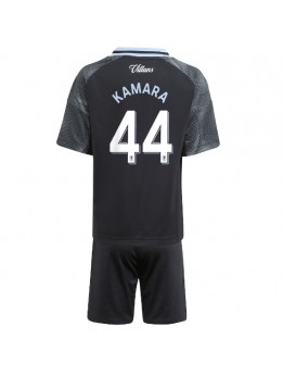 Aston Villa Boubacar Kamara #44 Dječji Gostujuci Dres kompleti 2025-26 Kratak Rukavima (+ kratke hlače)